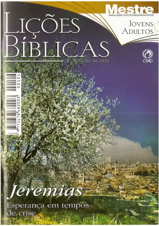 Revista Jovens e Adultos 2° trimestre 2010 cpad