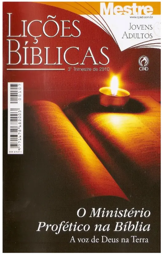 Revista Jovens e Adultos 3° trimestre 2010 cpad