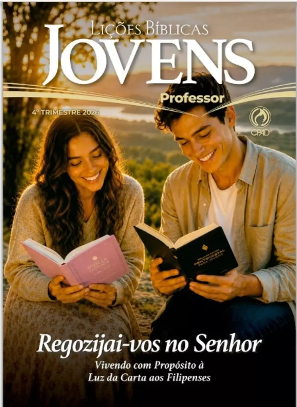 Revista da Escola dominical ebd, Jovens – 4° Trimestre 2026 | CPAD